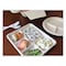 World Centric Fiber Trays, 5-Compartment, 8.5 x 10.24 x 1.01, Natural, Paper, 400PK TR-SC-5C-LFS - alternate 4